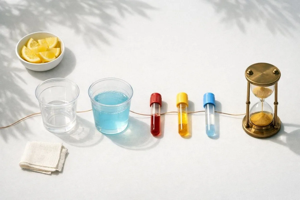 Preparación de la prueba de tolerancia oral a la glucosa con muestras programadas y bebida de glucosa