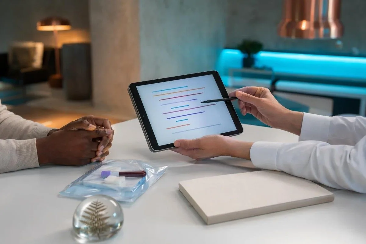 ulinganisho wa karibu wa kimatibabu kati ya mifumo ya hesabu ya lymphocyte ya kiasi (relative) dhidi ya hesabu halisi (true)