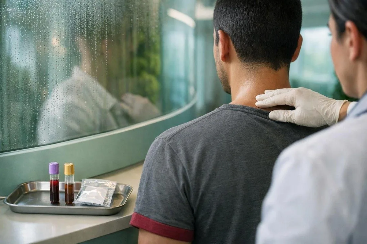 Toma de muestras de tejido central y arquitectura de los ganglios linfáticos utilizada para confirmar el linfoma