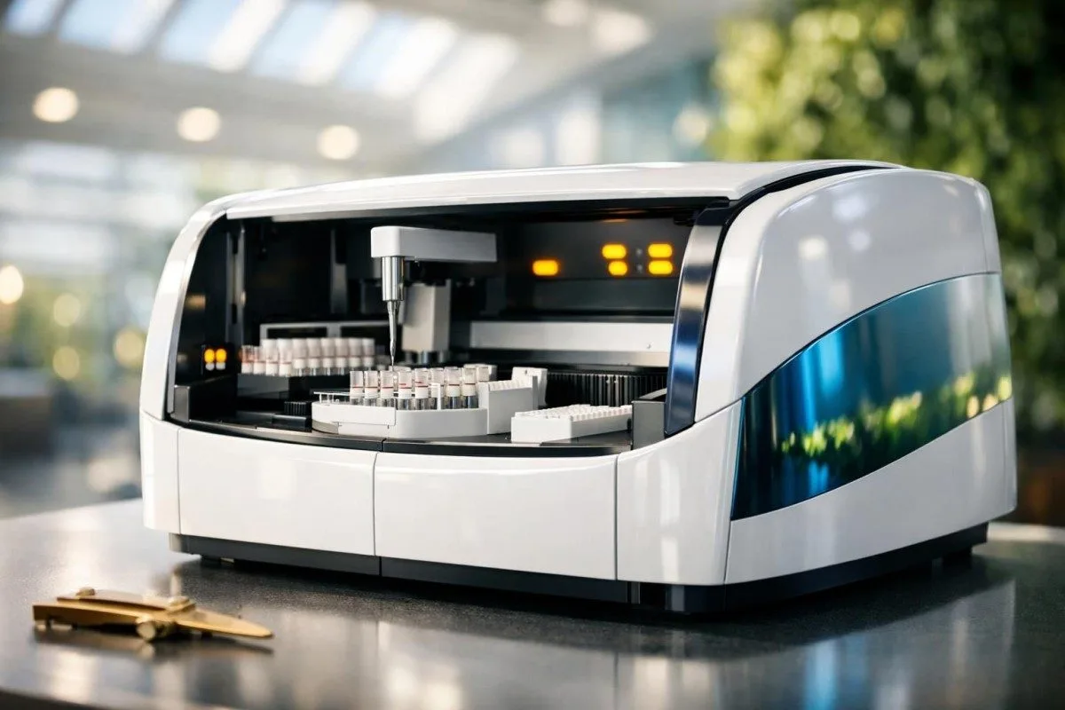 Thyroideassay-analyzer koblet til beslutninger om normalområdet for TSH med antistofprøvning under graviditet