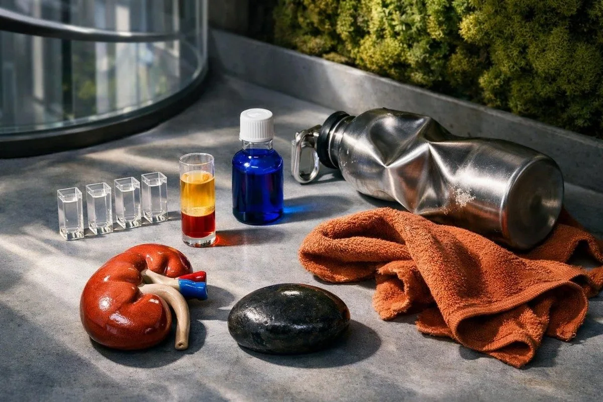 Tipar de deshidratare cu valori de biochimie concentrate și creatinină păstrată