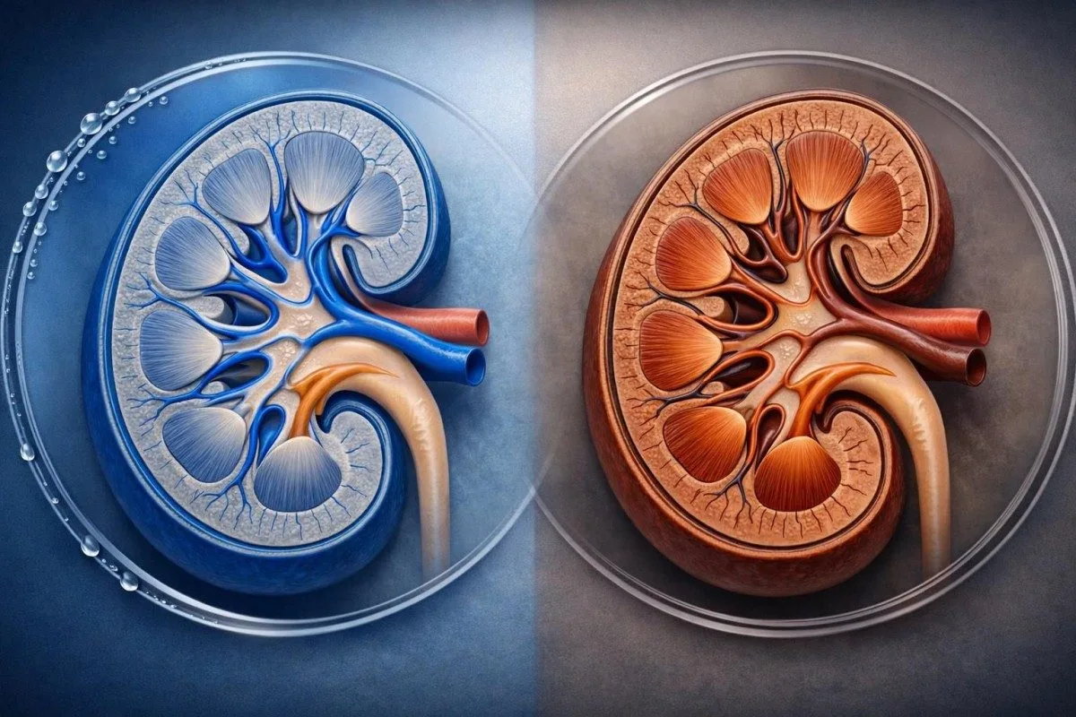 Tipar de BUN scăzut cu aport proteic redus, sarcină, hidratare și context hepatic