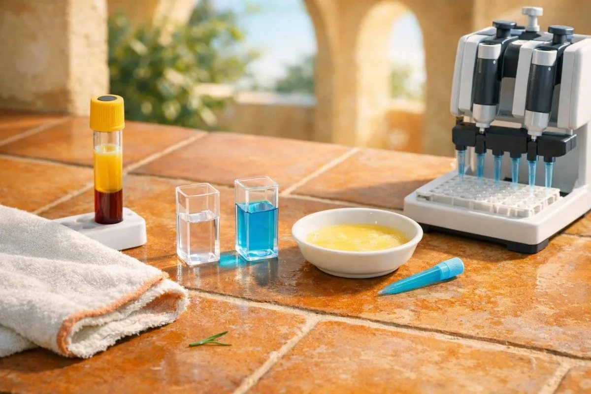 Klinik hekimin, kapsamlı metabolik panelde kalsiyum, albümin ve kreatinini gözden geçirmesi