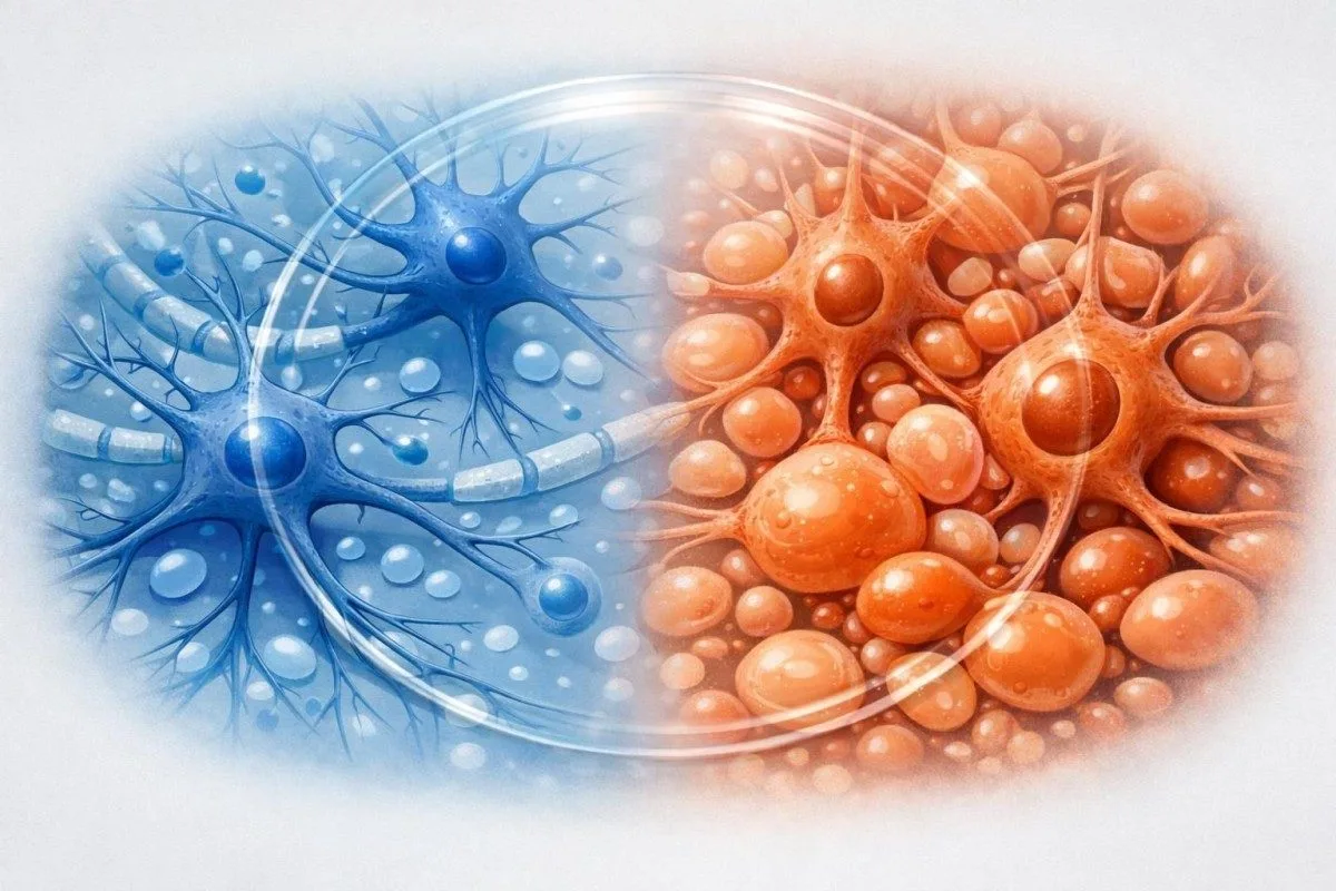 Układ diagnostycznego postępowania z osmolalnością surowicy, badaniami moczu i markerami biochemicznymi dla niskiego stężenia sodu