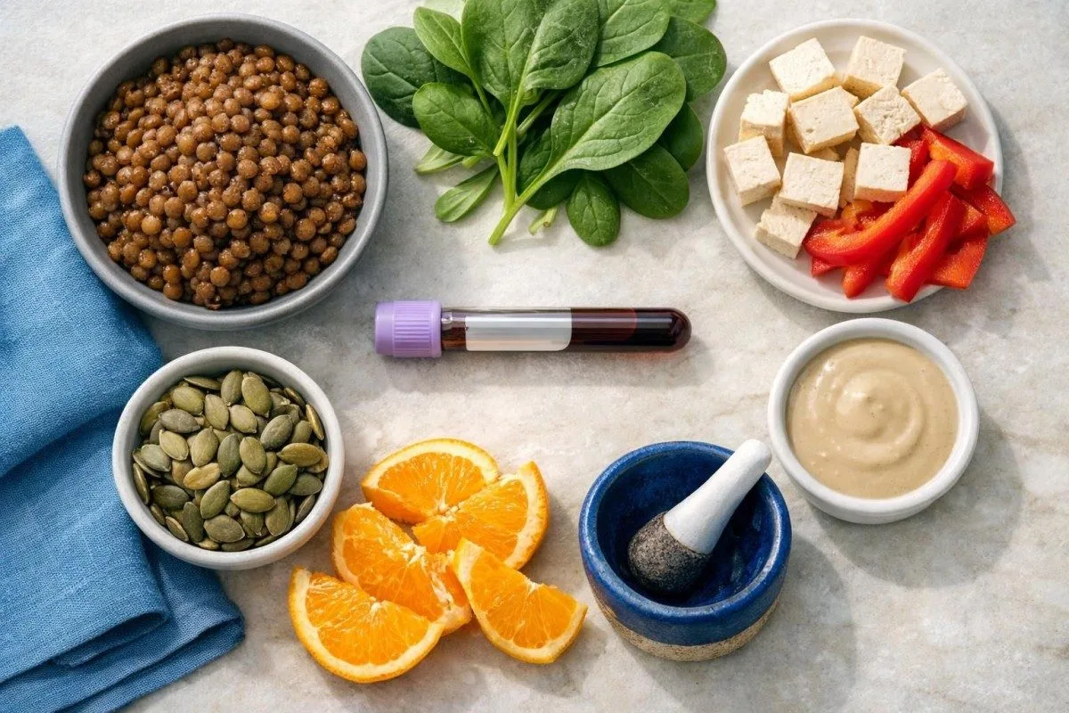 Skemë e vlerësimit të anemisë sipas modelit me CBC, ferritinë, RDW dhe të dhëna nga retikulocitet