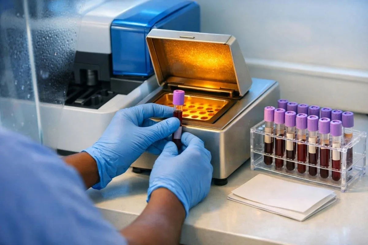 Jetë e qetë në stil liste kontrolli për testet e ardhshme pas rezultateve me MCHC të ulët ose të lartë