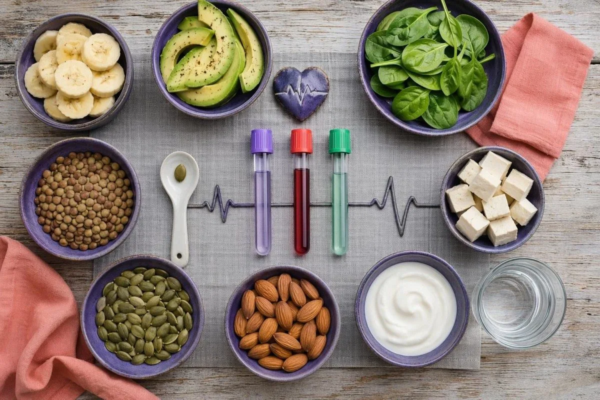 Blood test for irregular heartbeat linked to potassium magnesium calcium foods