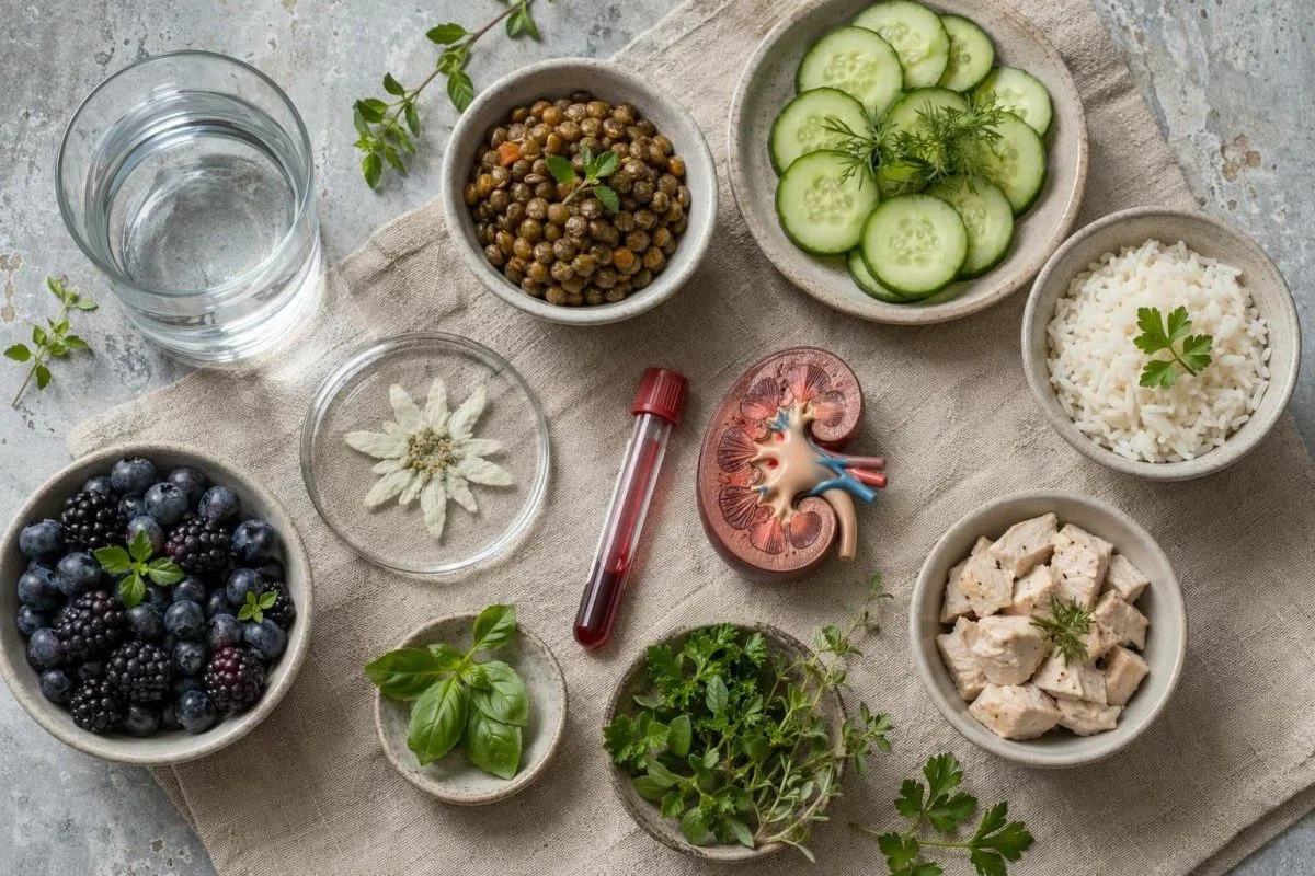 eGFR ٻيهر چيڪ ڪرڻ جي فيصلن لاءِ گڏ ڏيکاريل سسٽاٽين سي ماليڪيول ۽ ڪريئٽينين مارڪر
