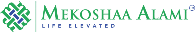 Logotip de la companyia d'assegurances Mekoshaa Alami, el nostre soci de confiança