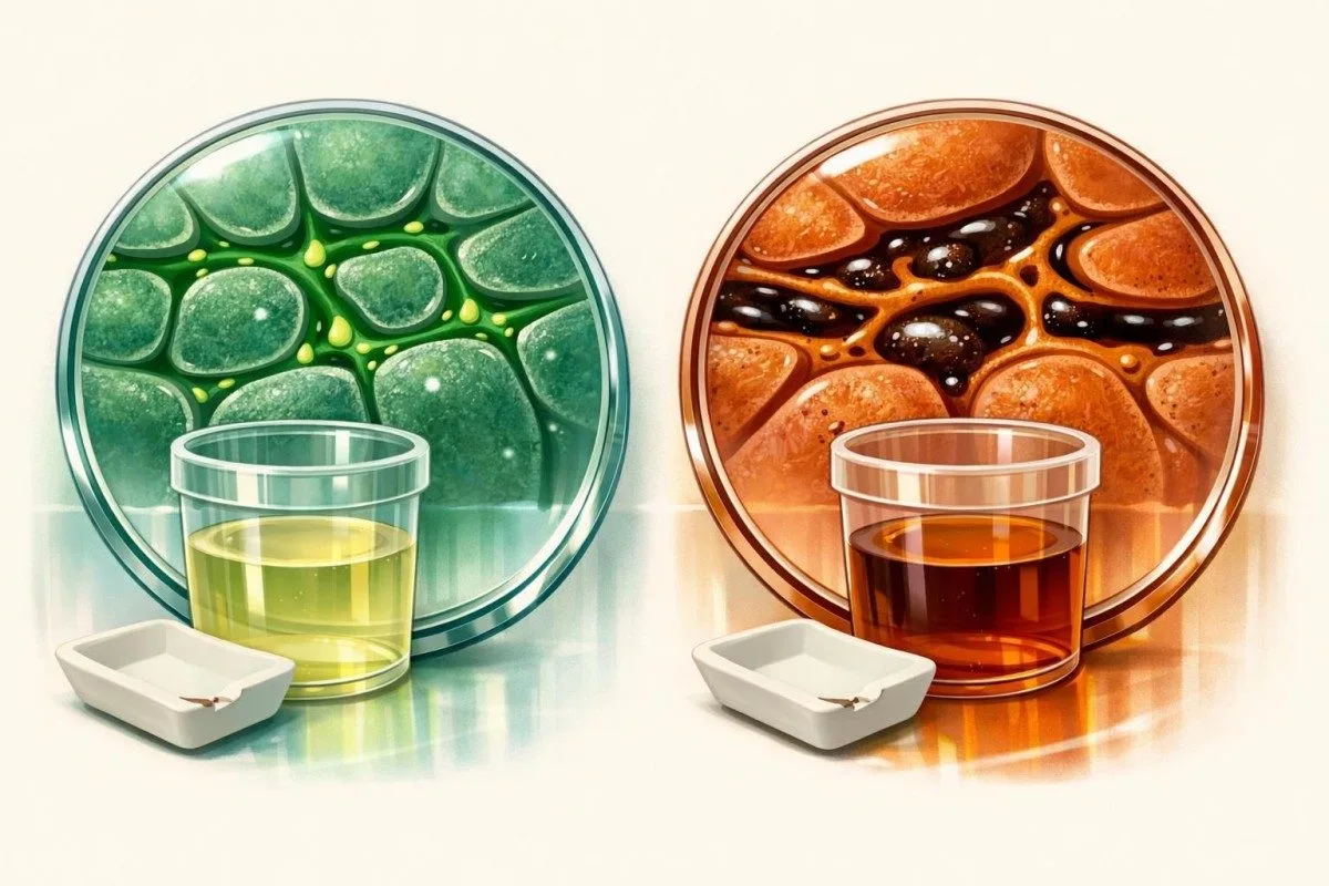 سۈيدۈك ۋە چوڭ تەرەت رەڭ ئىزلىرى بىلەن بىللە چوڭلار ۋە يېڭى تۇغۇلغان بوۋاقلاردا سېرىقلىق ئاگاھلاندۇرۇش ئالامەتلىرى