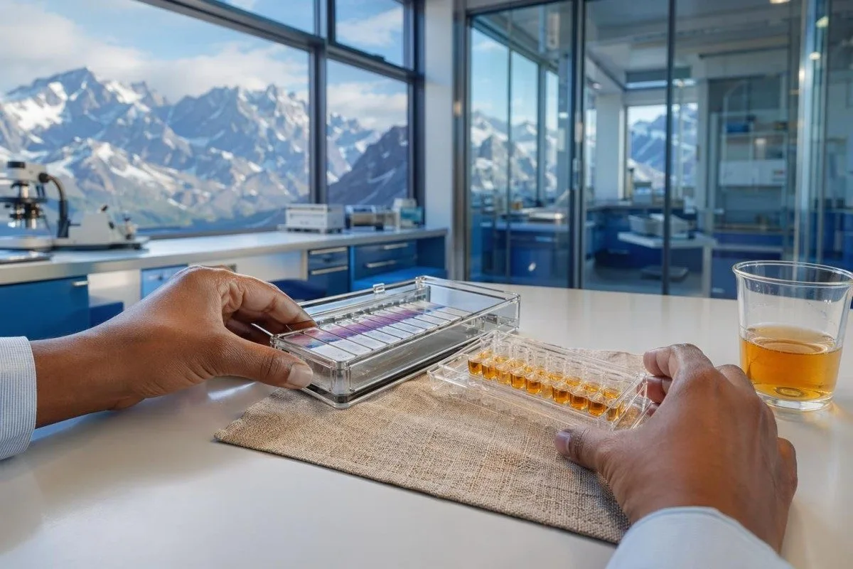 Fuldtælling (CBC) og workflow for methylmalonsyre til blodprøve for sløret syn