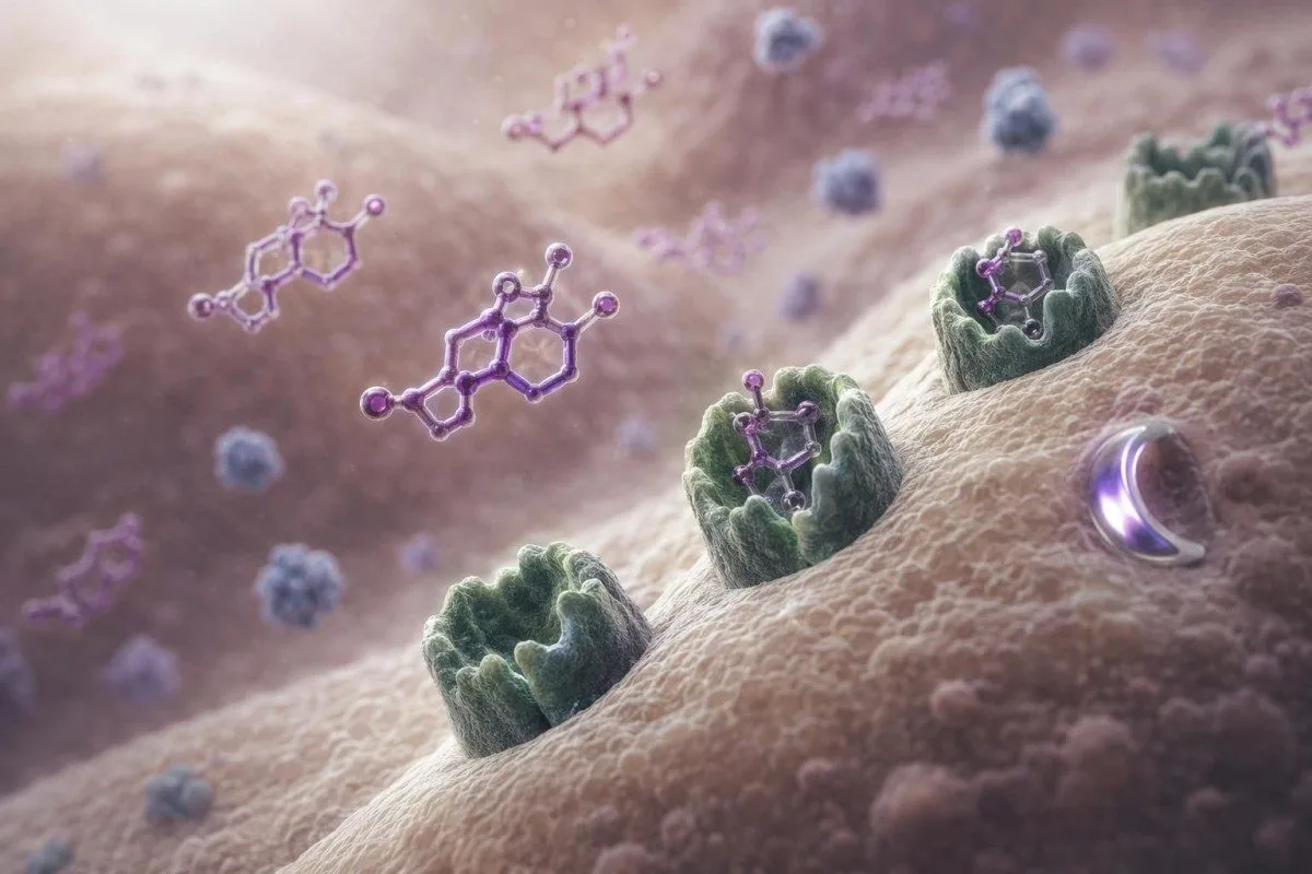 Close-up af udstyr til serummåling af hormoner, der bruges til FSH-fortolkning i perimenopause