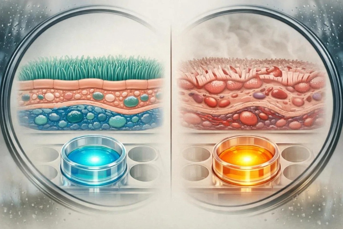 Ilustrace porovnávající běžné metody screeningu s omezenou rolí samotného krevního testu CEA