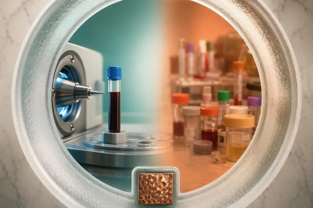 Lead blood test repeat schedule using capillary and venous laboratory collection tools