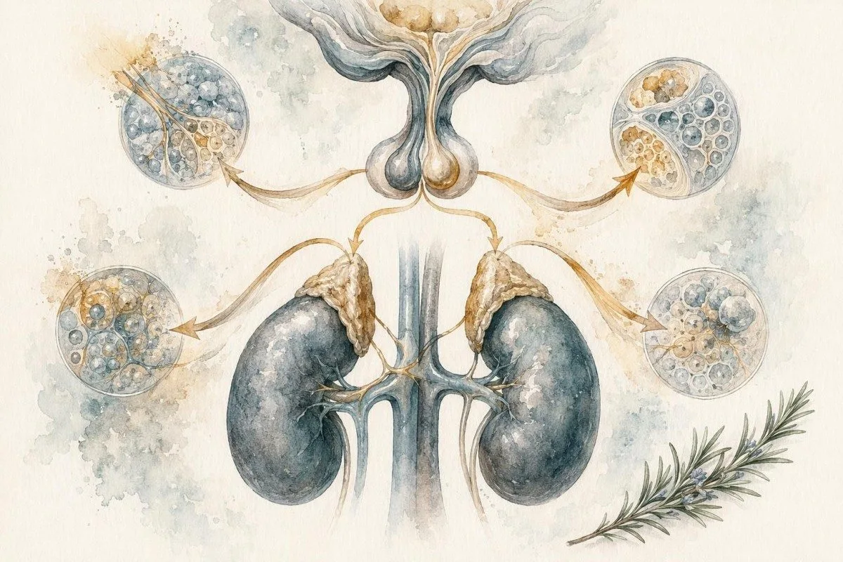 PCOS-bloedtoets-ontleder wat tiroïed-, prolaktien- en 17-hidroksiprogesteron-toetse verwerk