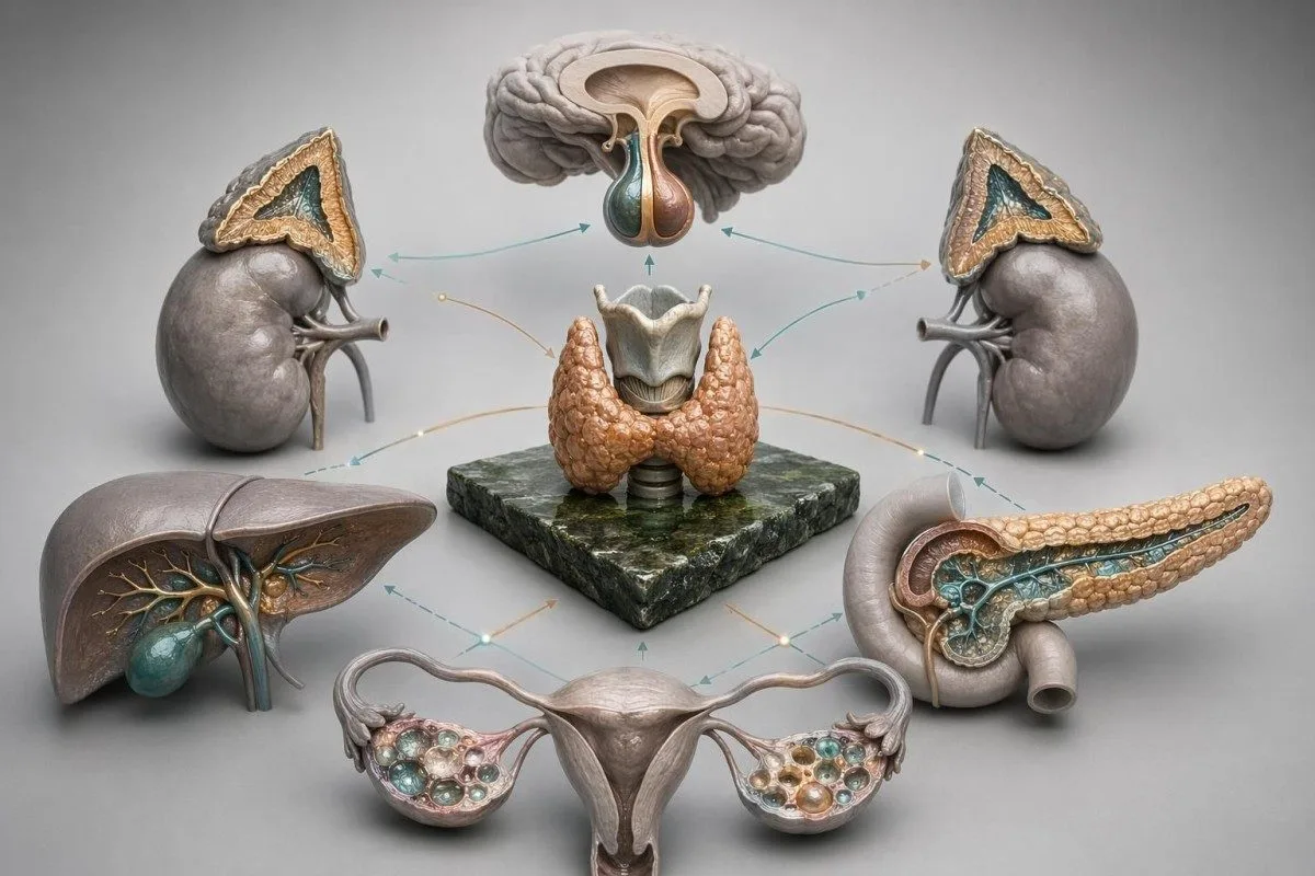 PCOS-bloedtoetsvergelyking van normale laboratoriumreeks met versteekte androgene patroon