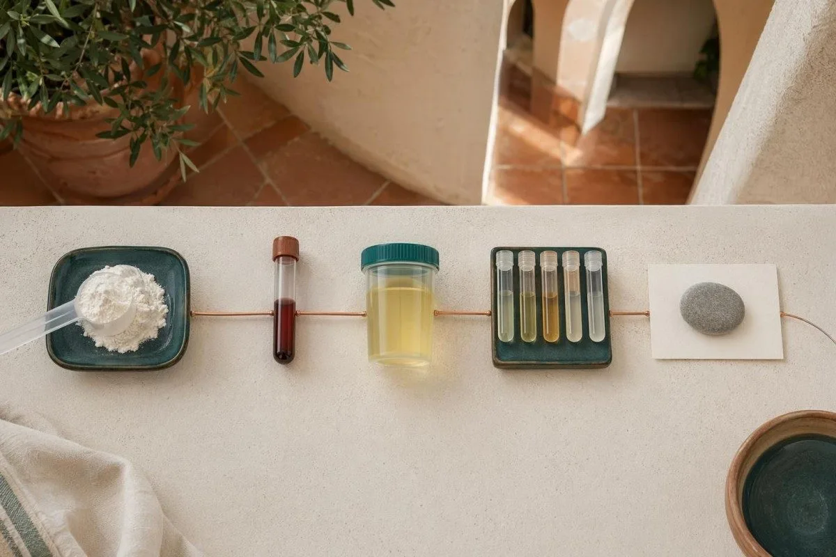 Esami renali della creatina, inclusi eGFR, BUN, elettroliti e test dell’albumina nelle urine