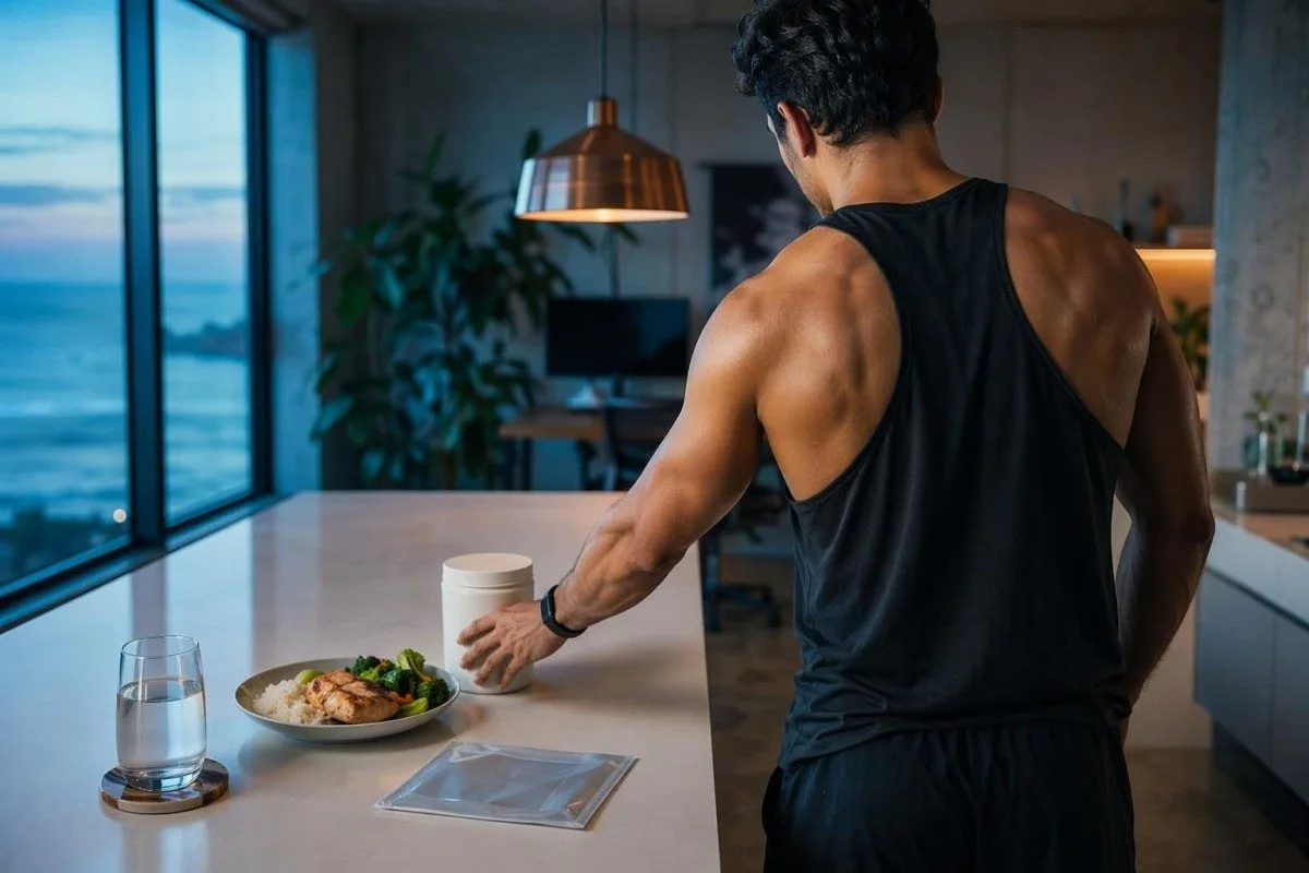 Image liée au mode de vie pour le test de GFR : nutrition et contexte de perte musculaire pour les analyses rénales
