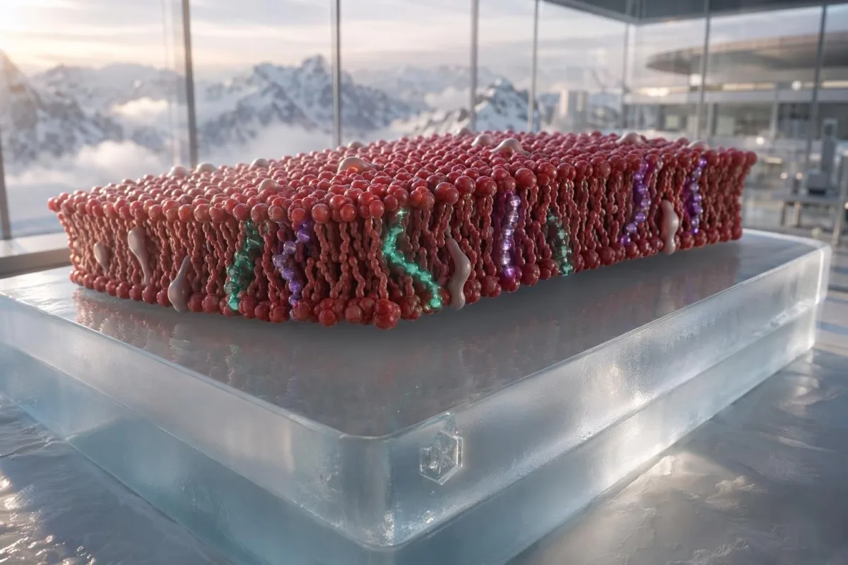 Вынікі аналізу крыві на Omega-3, паказаныя як катэгорыі статусу тлустых кіслот у мембране эрытрацытаў