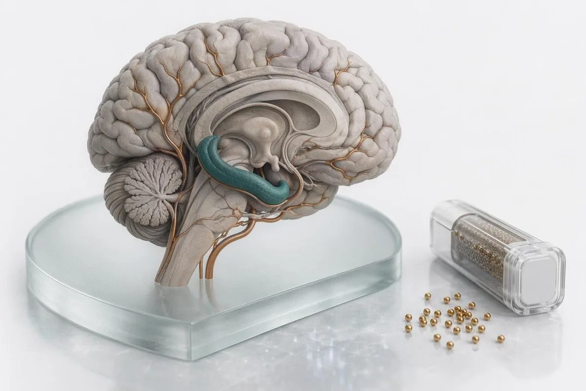 vía de seguimento da proba de sangue p-tau con materiais de avaliación cognitiva e imaxe cerebral