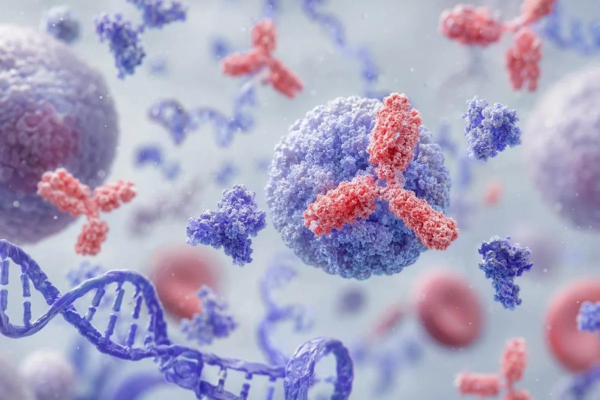 Vista molecolare dell’esame del sangue per MST per la rilevazione di antigene e anticorpi dell’HIV nel siero