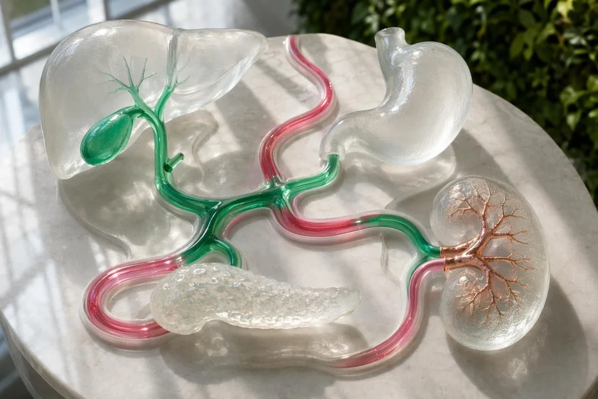 Amilase lipase-verhouding hersien met ’n kontrolelys vir dringende abdominale simptome