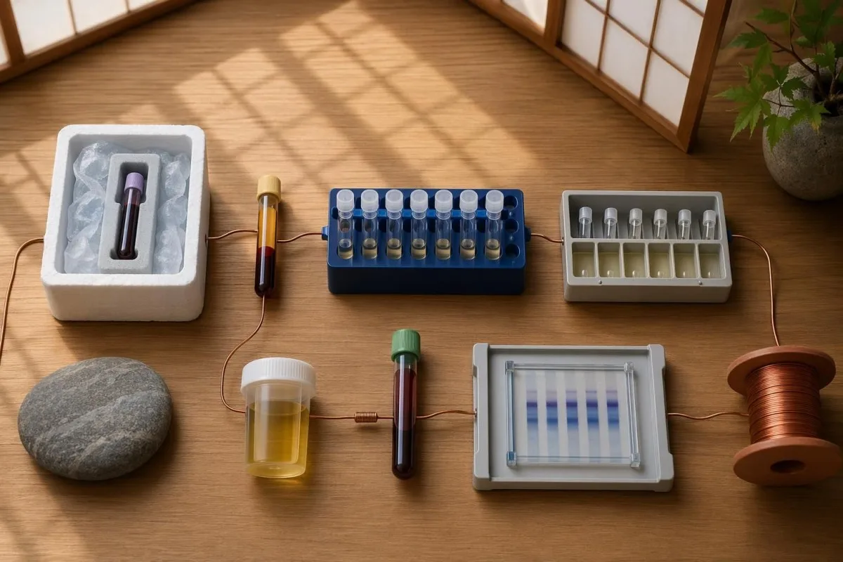 ڕوونکردنەوەی تاقانەی خونی (Cryoglobulin) لەگەڵ نیشانەکانی پورپورای بەردەمی دەستەی پێ و نێوروپاتی