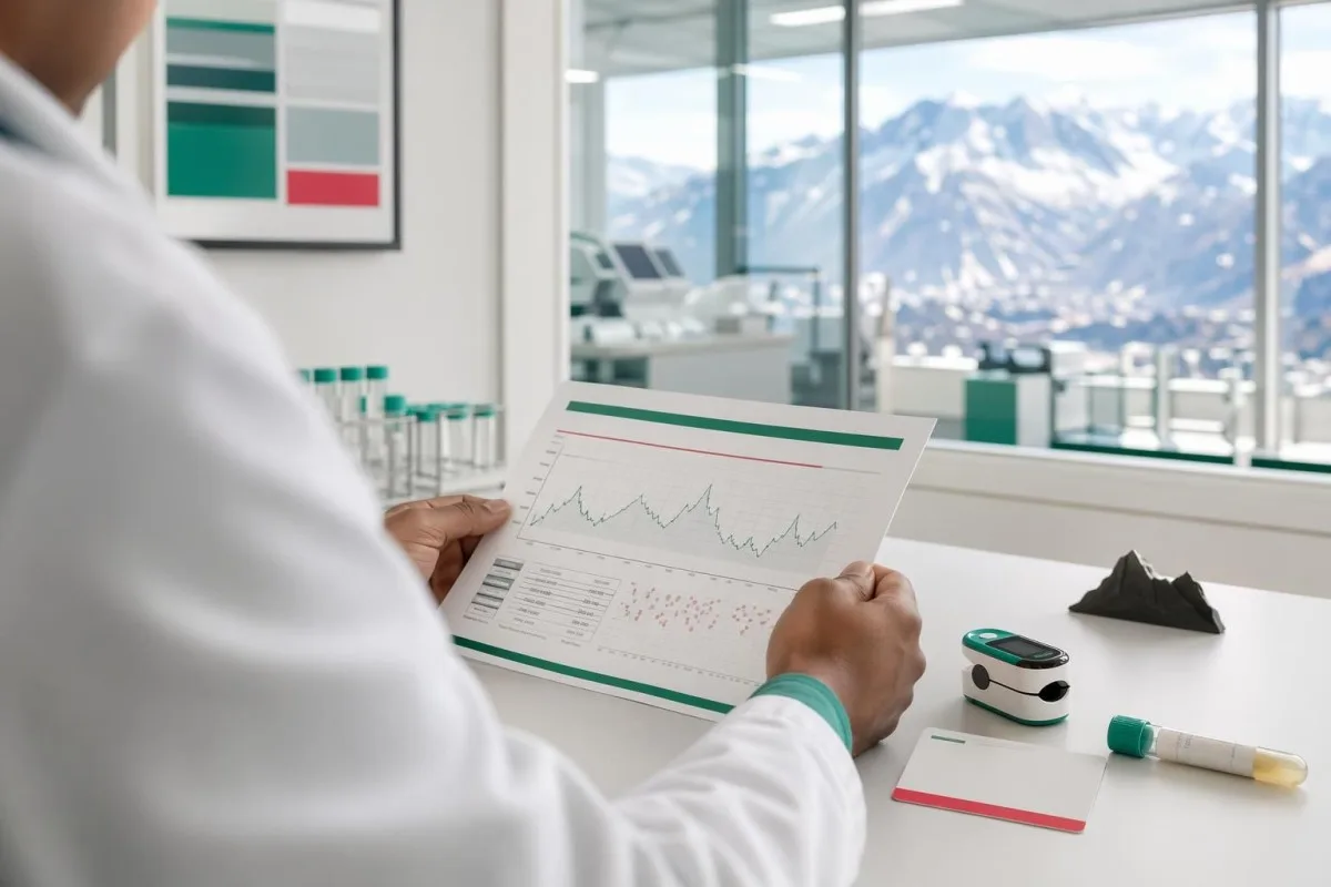 D-dimer blood test assessed beside clinical probability tools in a consultation scene