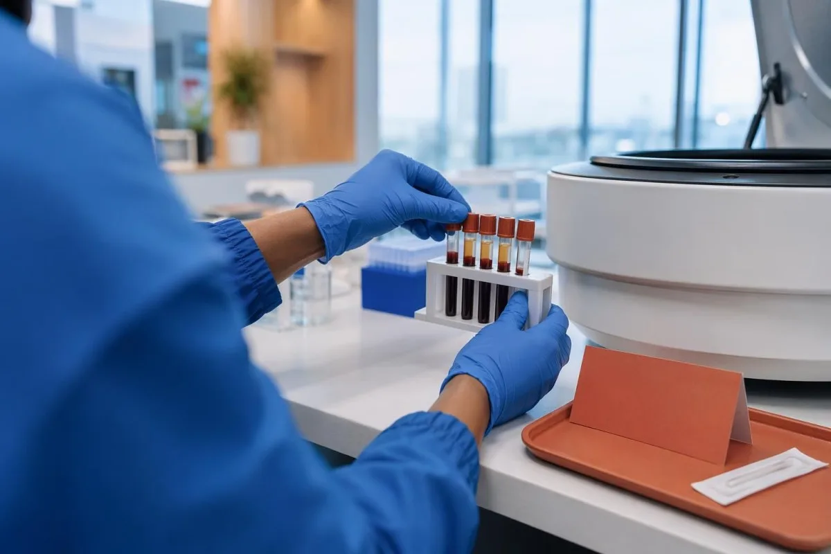 Euthyroïede siekte-sindroom-toetsingstoneel tydens hospitalisasie en akute herstel