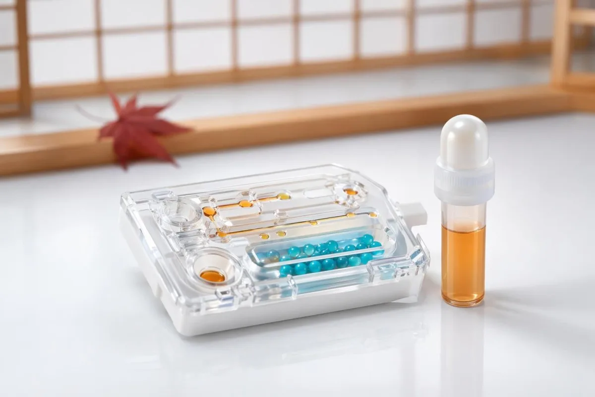 hormone assay နဲ့ pituitary signaling model တို့နဲ့ ပြထားတဲ့ menopause ပြီးနောက် FSH အဆင့်များ