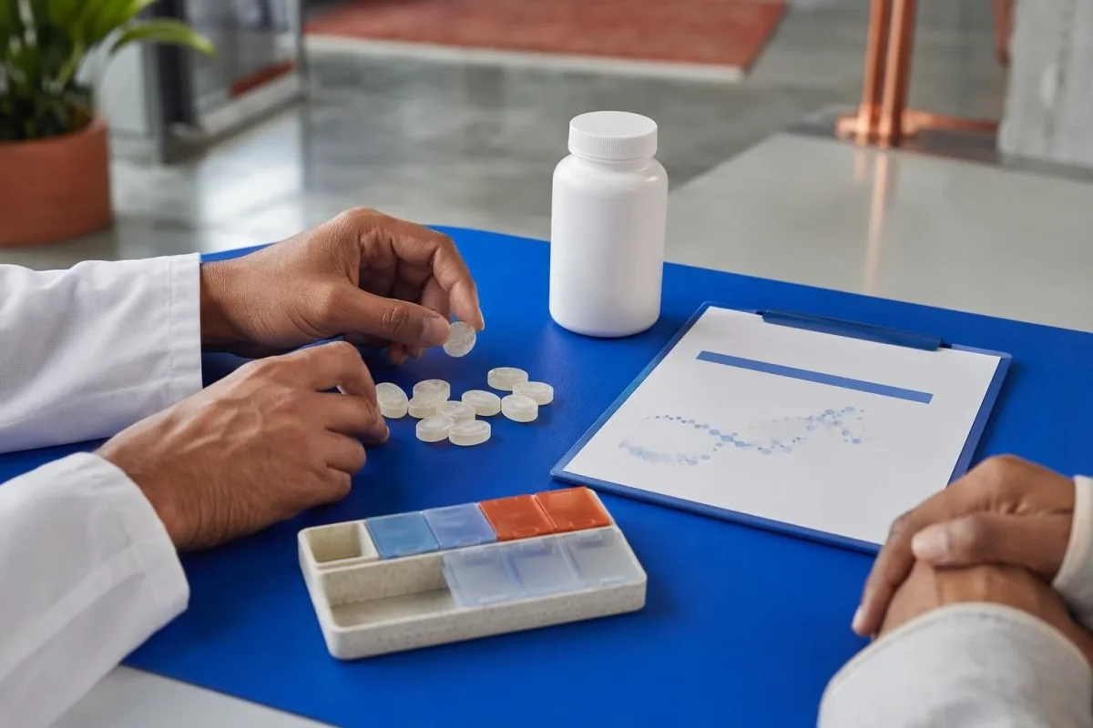 Ursachen für hohen Zinkgehalt, verbunden mit Mustern von Magen-Darm-Symptomen und nachfolgender Untersuchung von Spurenelementen
