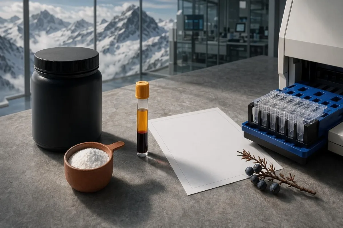 creatine supplement နှင့် renal panel ပစ္စည်းများဘေးတွင် Creatinine အဆင့်များ assay