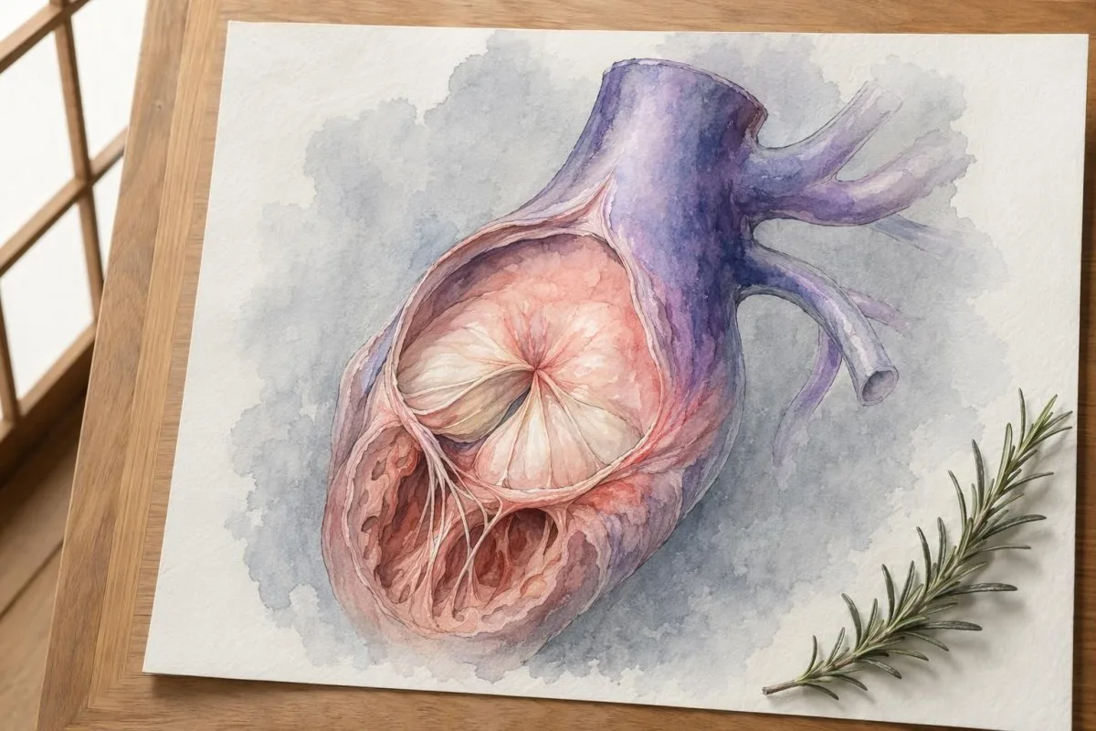 مادەی پێکهێنانی وەڵامدانەوەی دەستەواژەی یەکسانی (Immune response) نزیک بافتی دڵ نیشان دەدرێت بە NT-proBNP ـی بەرز لەگەڵ نەخۆشی