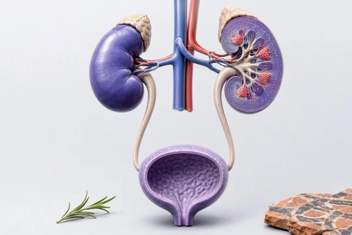 microalbumin creatinine ratio မြင့်မားမှုအတွက် ဆီး albumin နှင့် creatinine ရလဒ်များကို clinician က ပြန်လည်စစ်ဆေးနေခြင်း