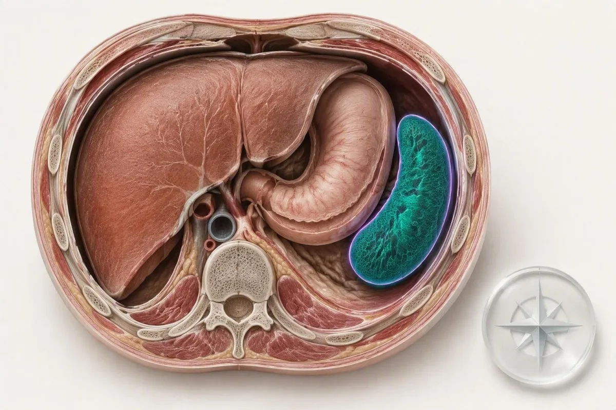 risultati analisi del sangue EBV esaminati durante una valutazione clinica urgente ma calma per sintomi gravi di mononucleosi
