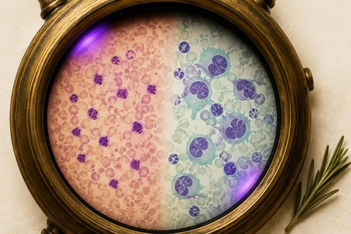 risultati analisi del sangue EBV con analizzatore molecolare che processa un campione mirato di acido nucleico virale