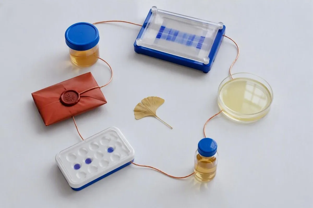 Model sekresi protein plasma-sel wonten ing sandhinge sampel laboratorium ingkang dipunukur kanthi teliti