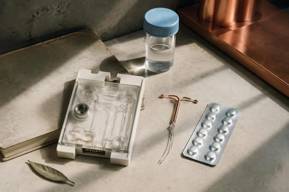 Årsager til kraftig menstruationsblødning relateret til medicin, kobberspiral og koagulationslaboratorieundersøgelser