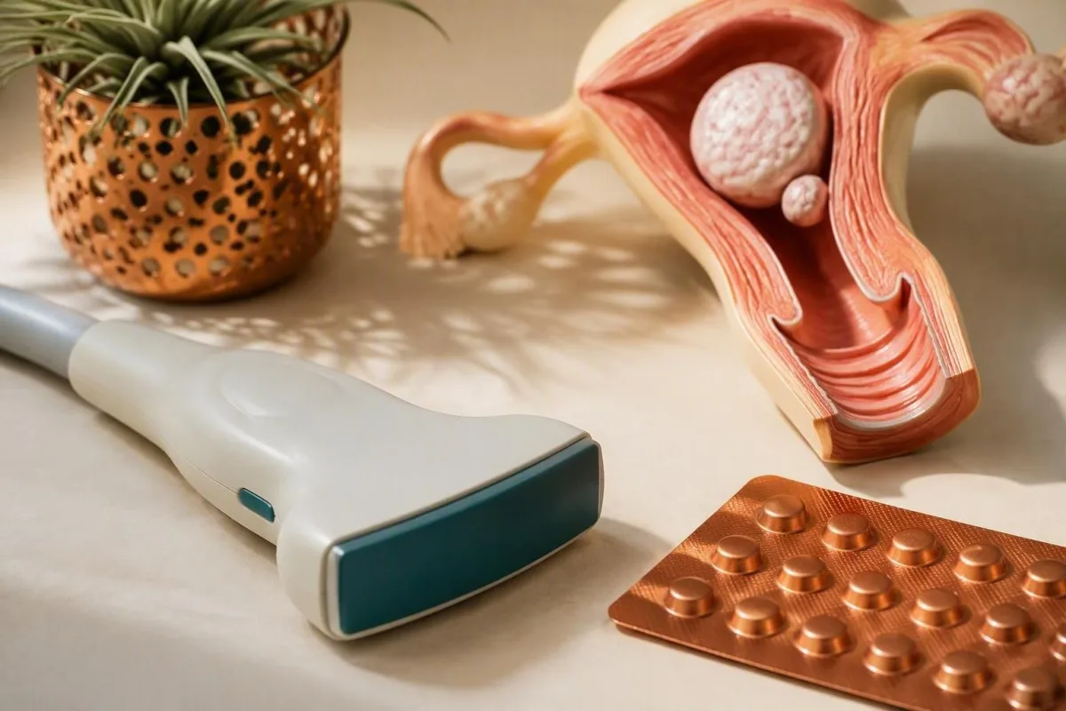 Årsager til kraftig menstruationsblødning overvåges sikkert hjemme med symptomdagbog, hydrering og laboratorieplan