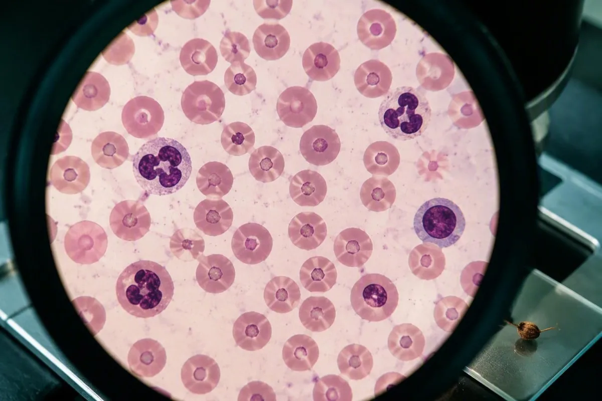 Parne laboratorijske frakcione pikenje koje predstavljaju tipičnu šaru HbA i HbS osobine