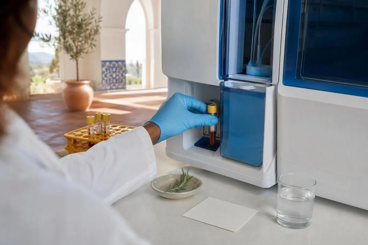 Measadh èiginn air comharran àrd sodium le analyzer electrolyte serum agus cairt hydradachaidh