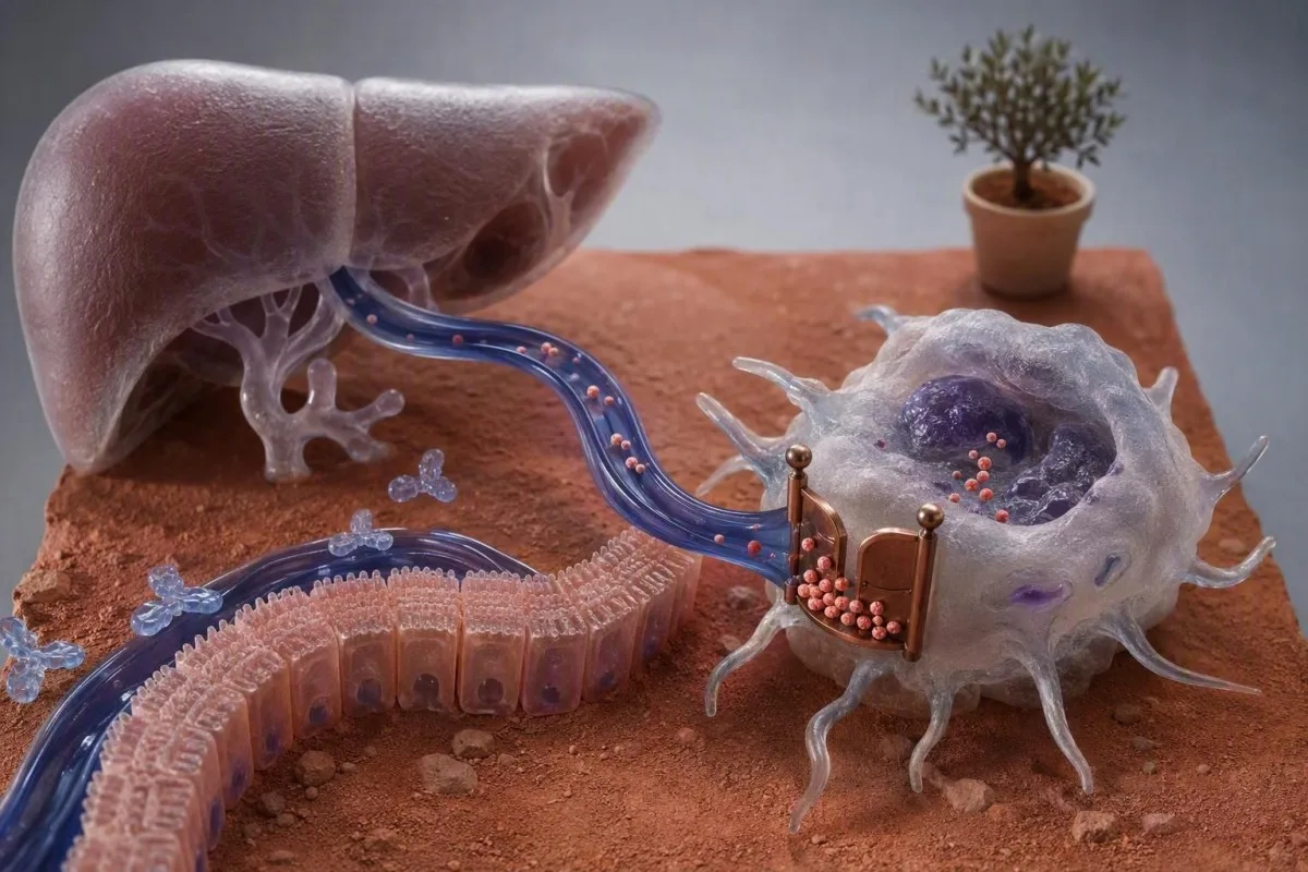 Səhər laboratoriya nümunələrinin işlənməsi və təqvim göstəriciləri ilə transferrin testinə hazırlıq səhnəsi