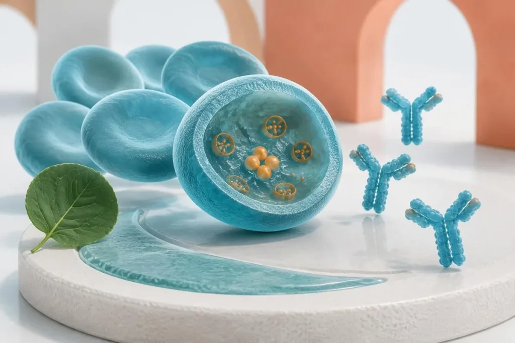 Resultados da proba de Babesia: anticorpos positivos fronte a infección