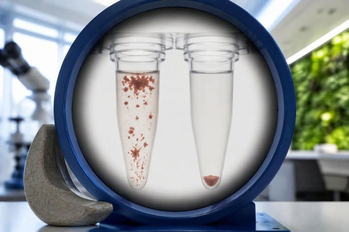 Crossmatch test educational microview showing an antiglobulin gel reaction for evidence-focused discussion