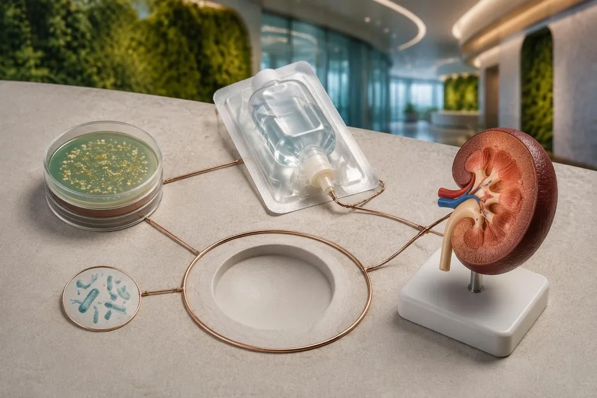 Listeria Symptoms: Fever, Pregnancy and Urgent Testing 12 Physical sequence linking Listeria culture identification with intravenous treatment and kidney monitoring