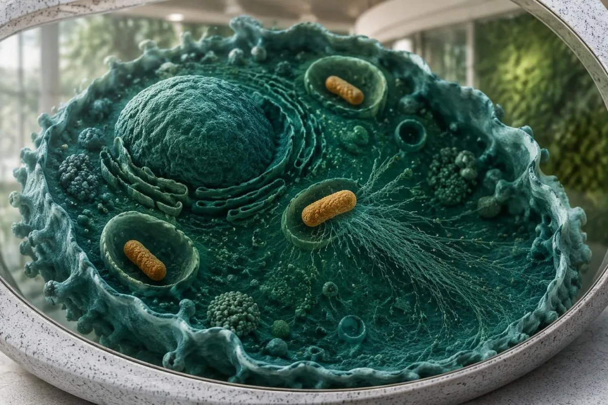 Listeria Symptoms: Fever, Pregnancy and Urgent Testing 7 Listeria short rods within an immune-cell educational model illustrating impaired intracellular control