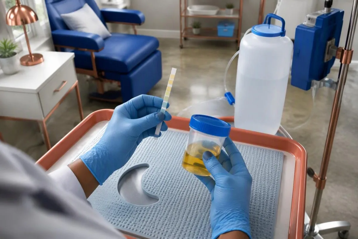 Methotrexate Levels: Delayed Clearance and Rescue Care 7 Methotrexate levels support with urine pH testing and an alkalinizing hydration infusion