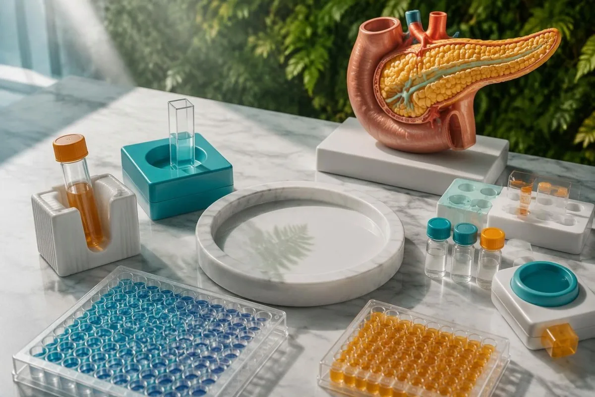 Proinsulintest: Erhöhte Werte und die Insulinom-Abklärung 6 Aufeinander abgestimmte Labormaterialien für Glukose-, Insulin-, C-Peptid- und Proinsulin-Tests