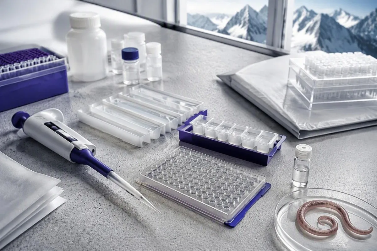 Toxocara Antibodies: When a Positive Result Needs Care 5 Toxocara antibodies ELISA preparation with antigen-coated wells and carefully separated reagents