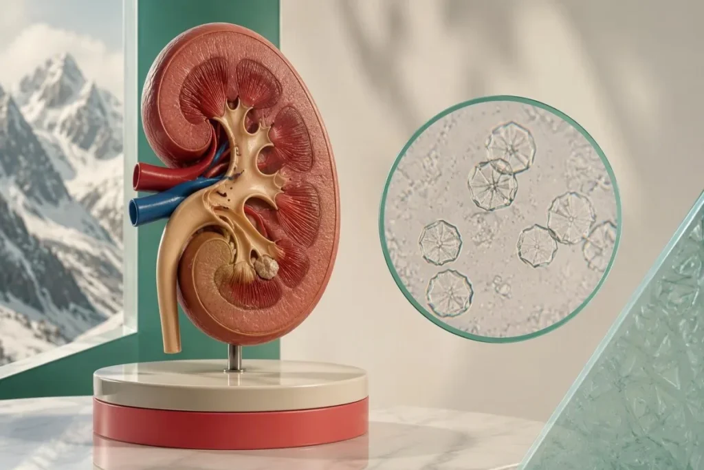 Xét nghiệm cystine niệu: nồng độ cao, tinh thể và chẩn đoán